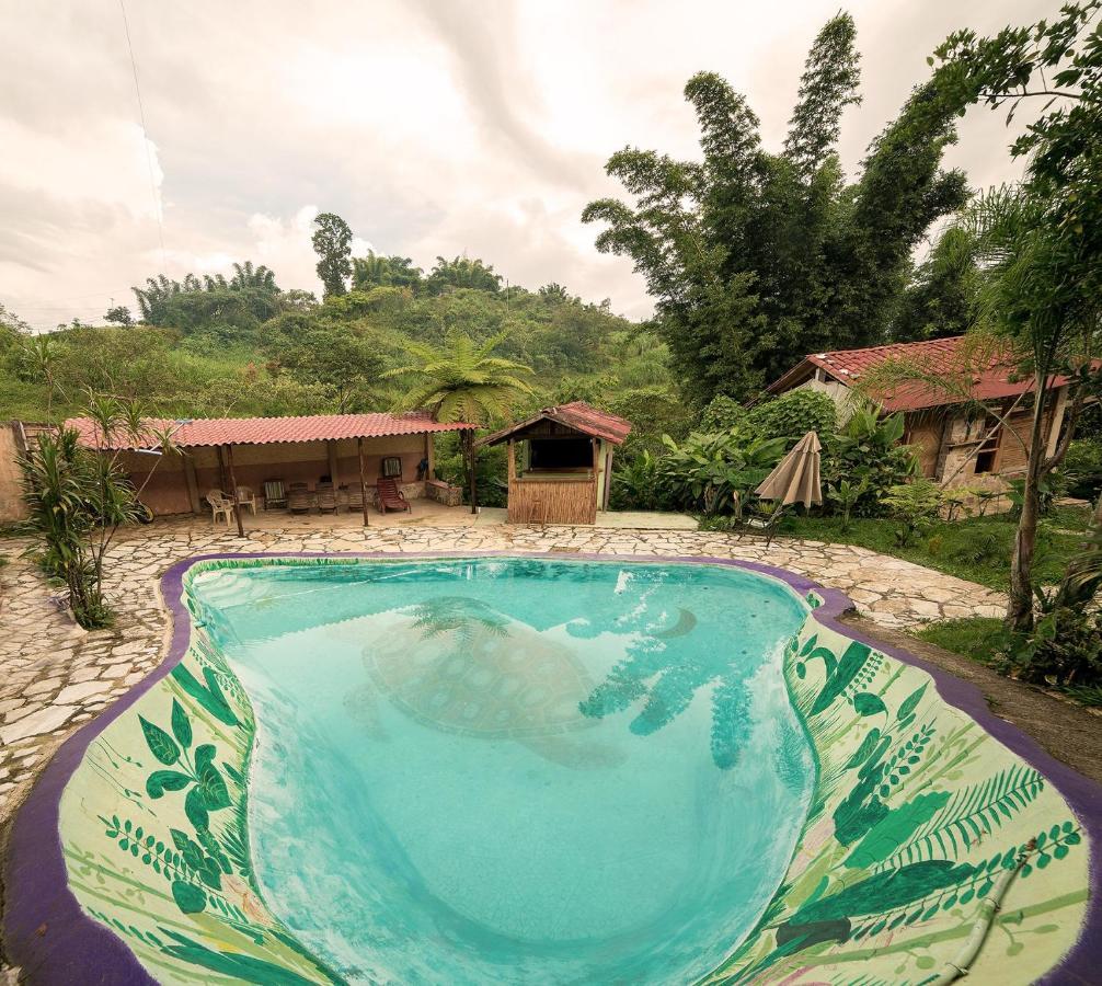 Cabanas Los Achicuales Cuetzalán del Progreso Exterior foto