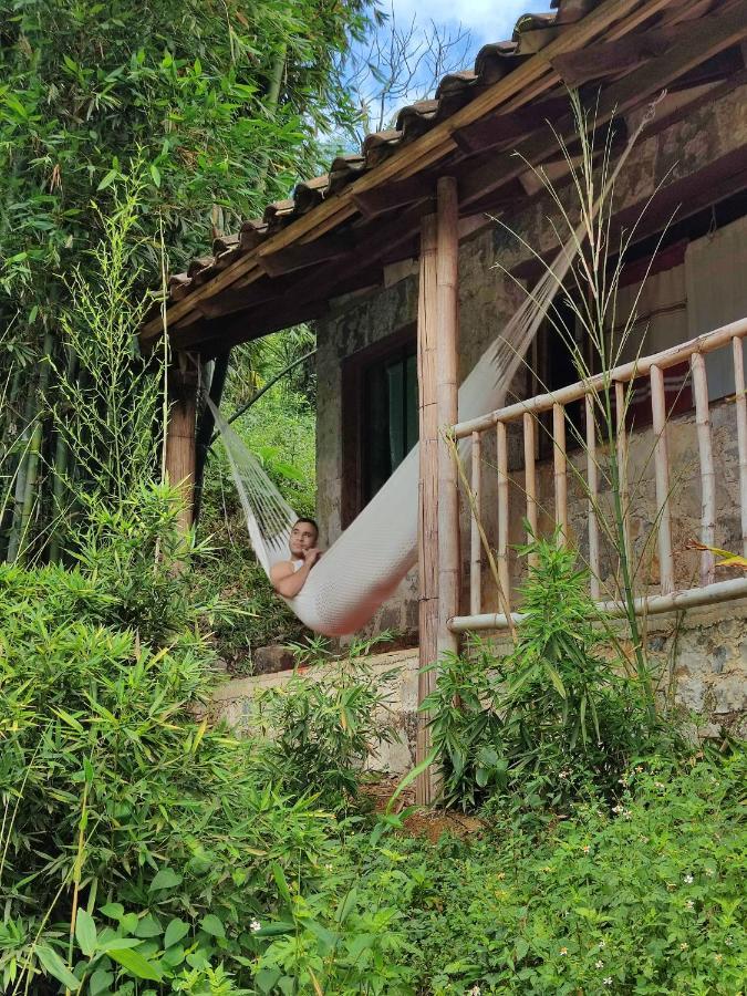 Cabanas Los Achicuales Cuetzalán del Progreso Exterior foto