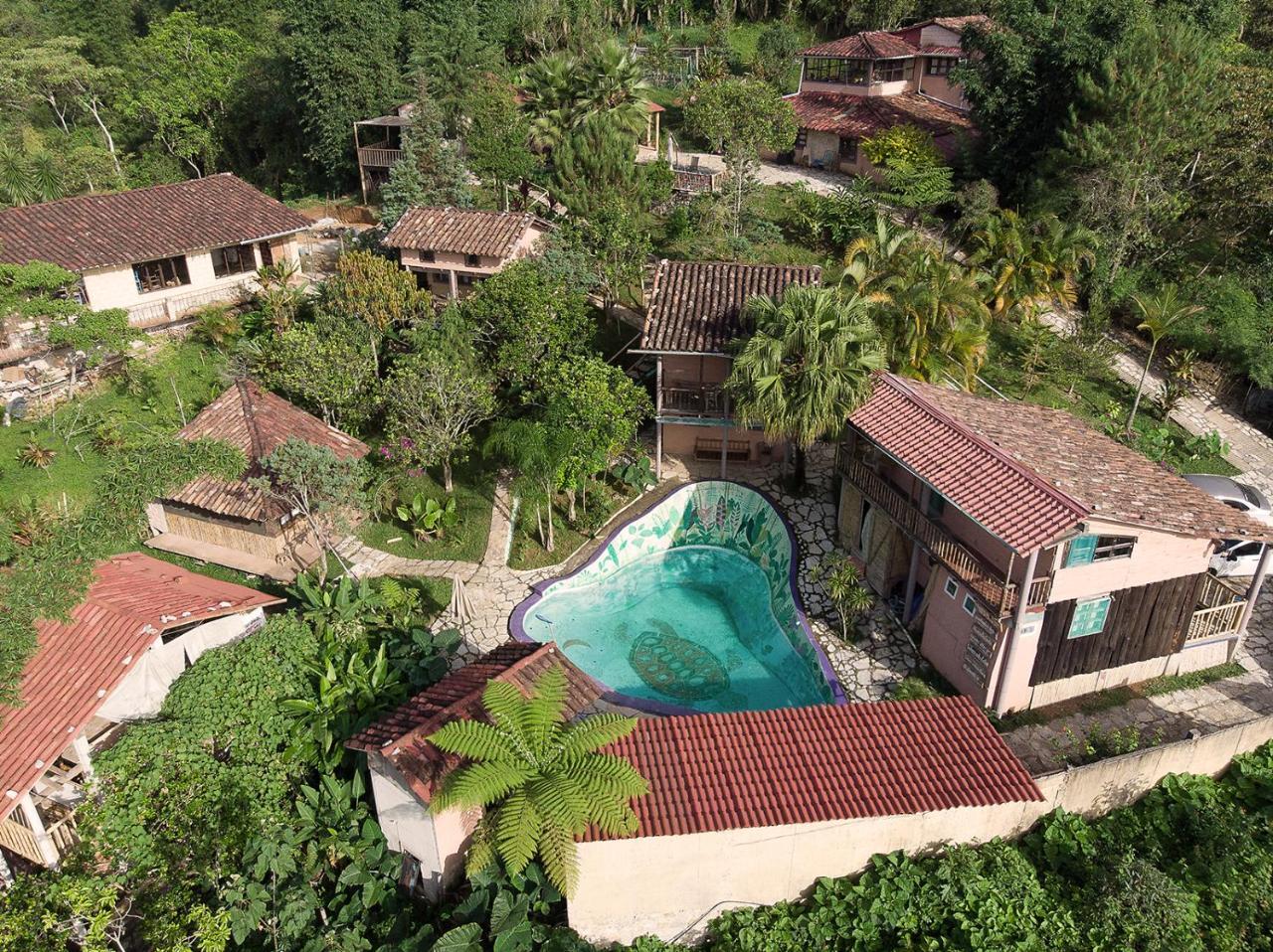 Cabanas Los Achicuales Cuetzalán del Progreso Exterior foto