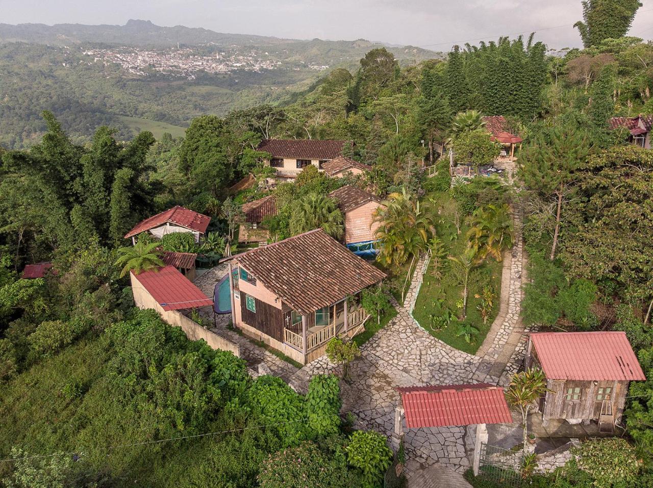 Cabanas Los Achicuales Cuetzalán del Progreso Exterior foto